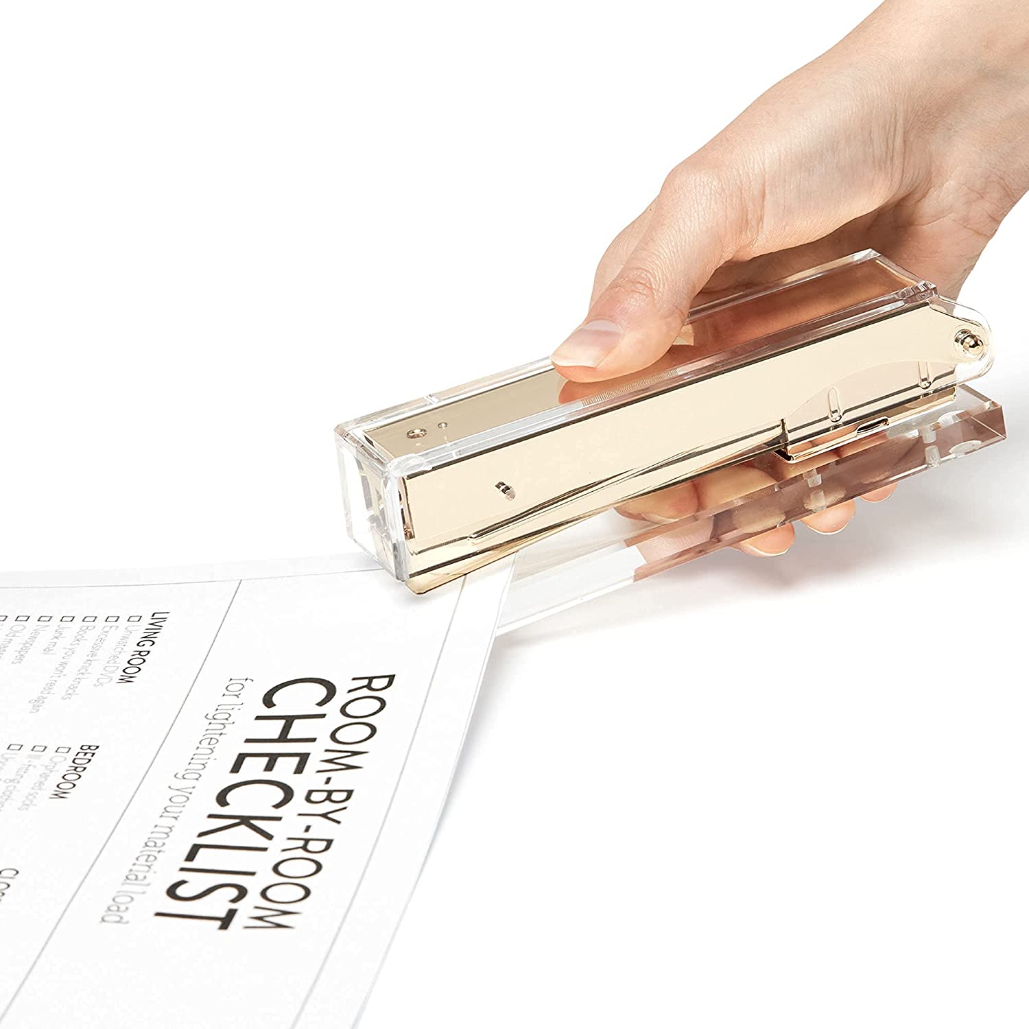 acrylic stapler