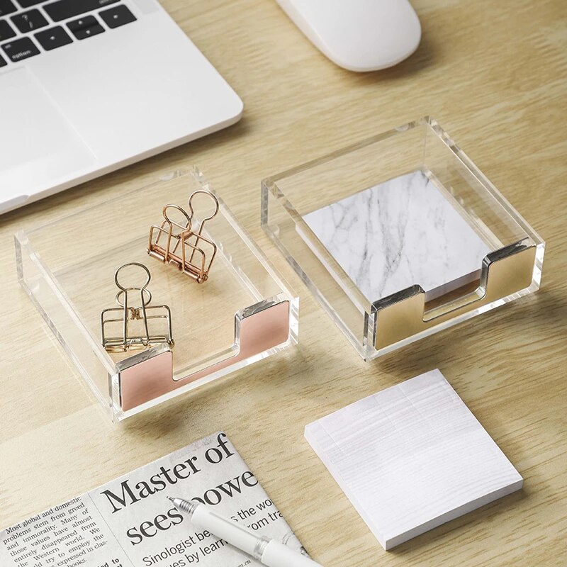 acrylic note holder