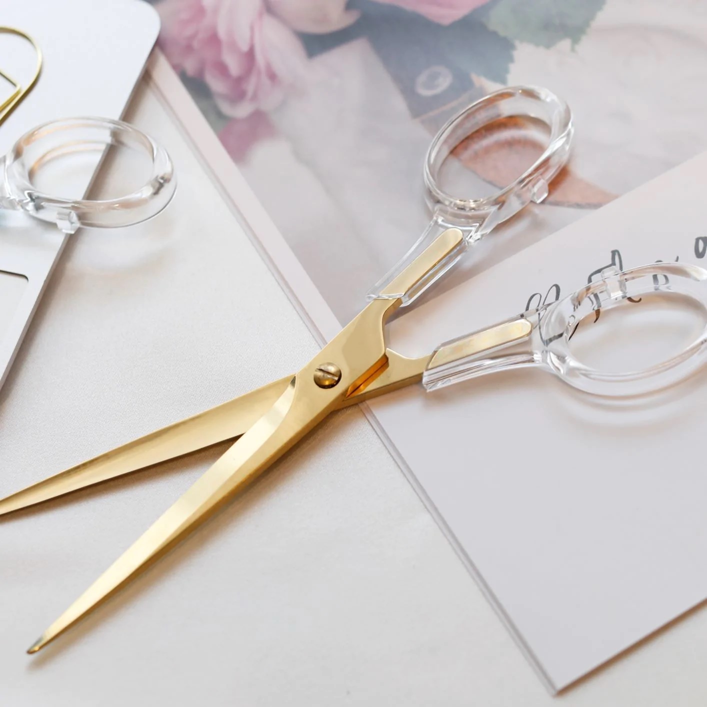 acrylic scissor