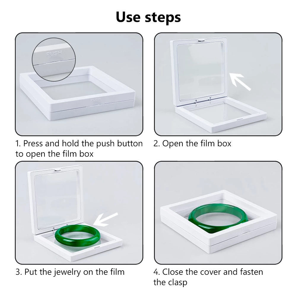 floating case box - white