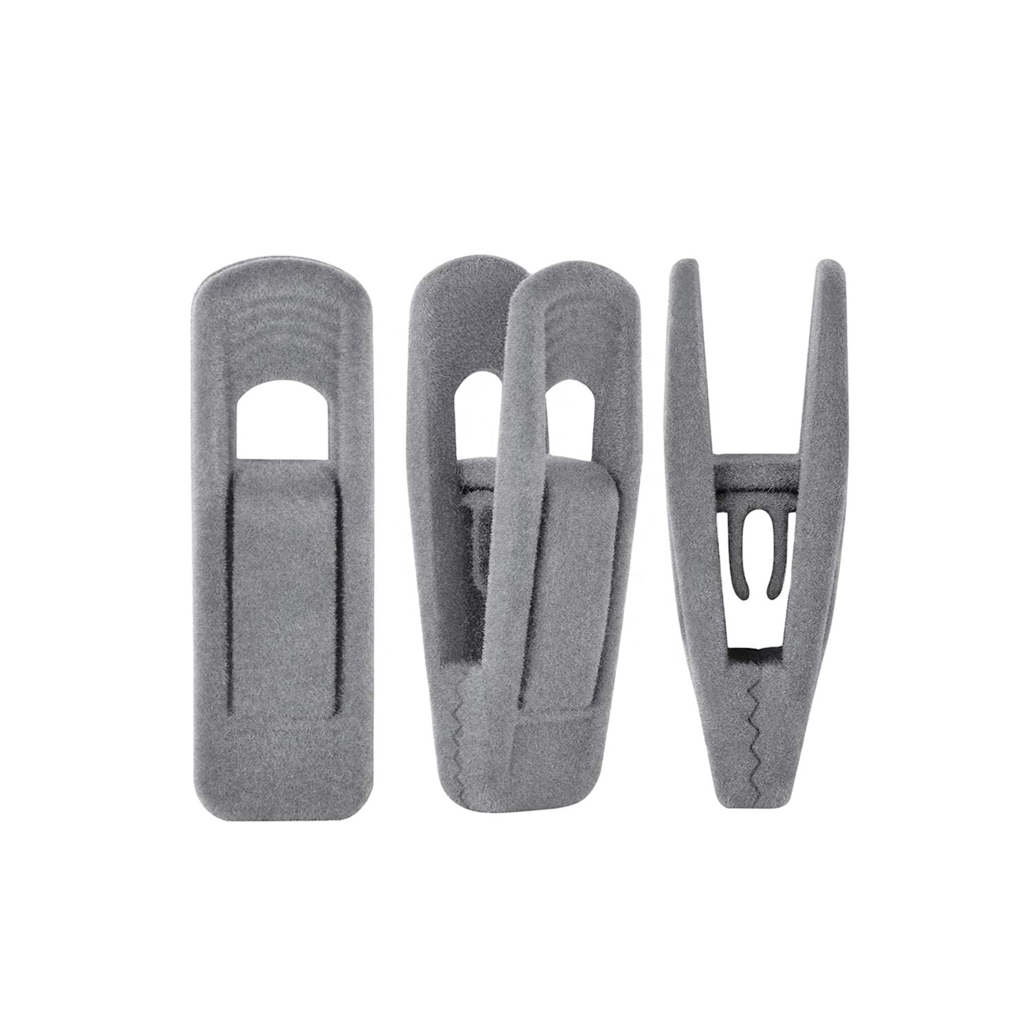 hanger velvet clips - 10 pcs set