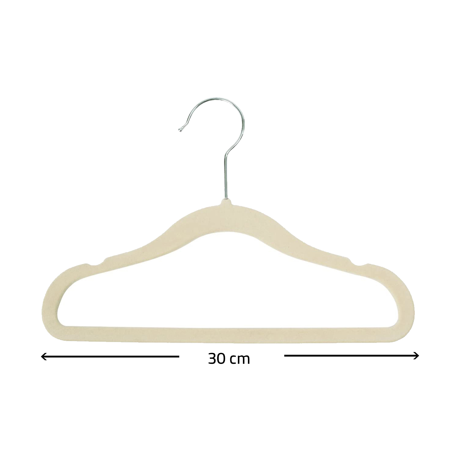 calma kids velvet hanger 30cm - 5pcs set