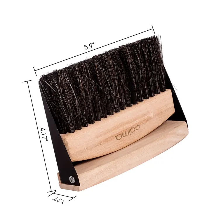 Mini wooden dustpan set