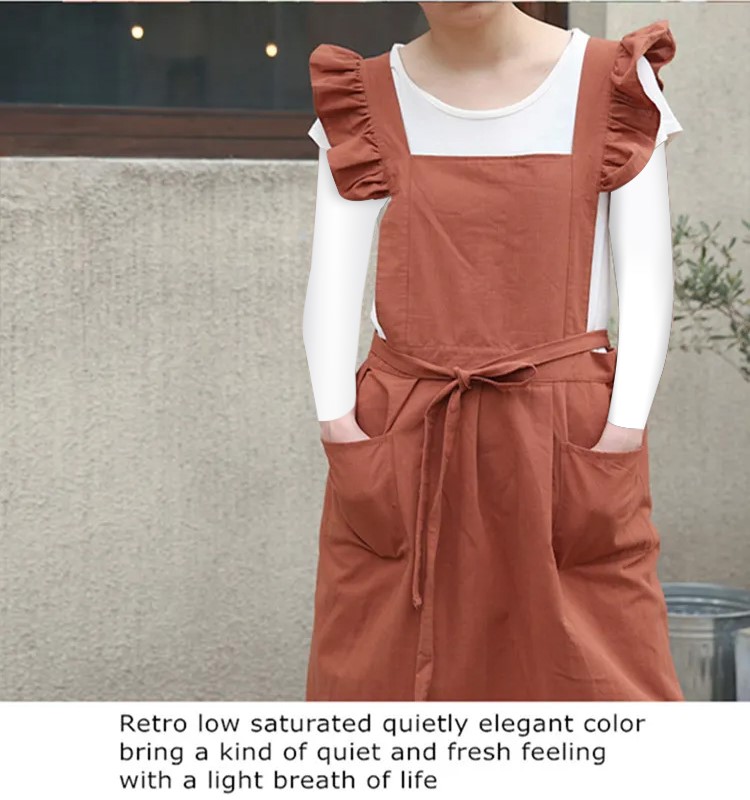 Ruffles apron